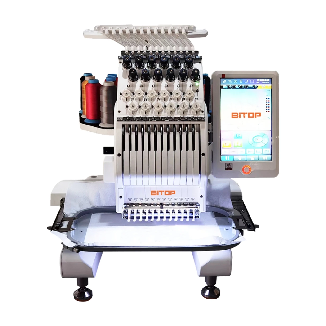 BT-CT1201 Single Head Mini Cheap Hat Computer Embroidery Machines For Sale