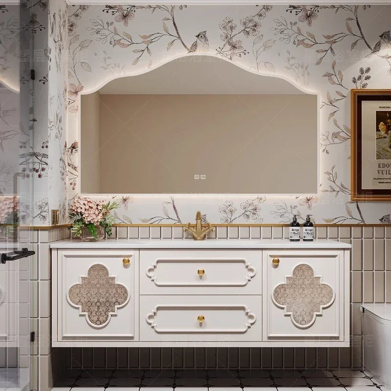 Bathroom Vanity Bathroom Cabinet Buffet Partition Bedroom Narrow Modern Jewelry Cabinet Skin Care Makeup