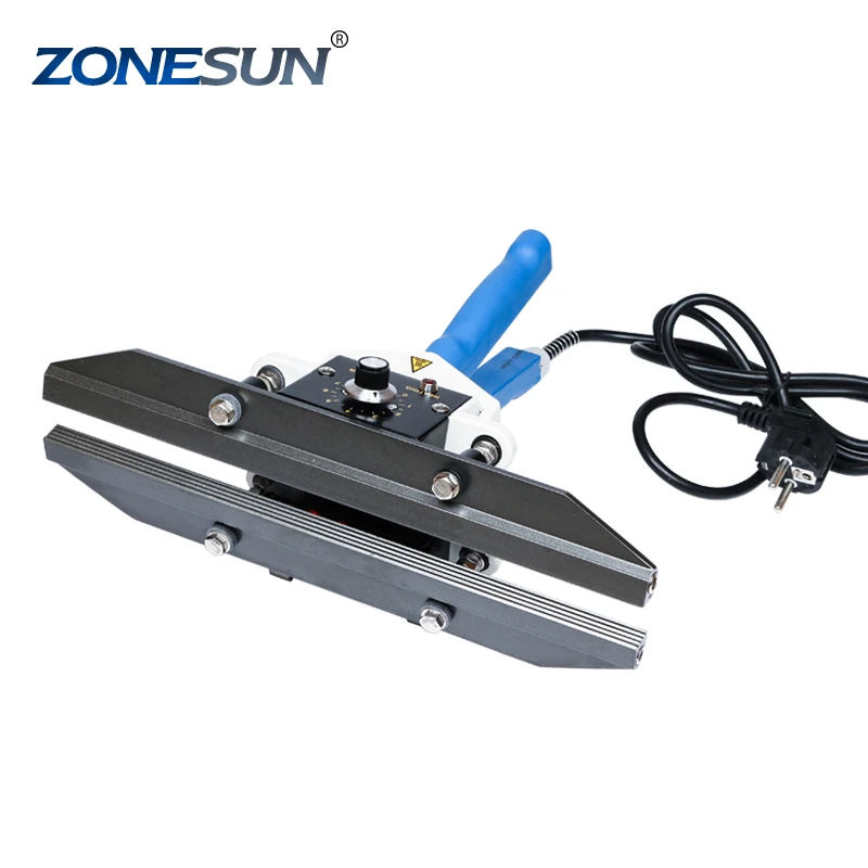 

ZONESUN FKR-300 Direct-Heat Plier Portable Impulse Sealer Composite Aluminum Foil Sealer Plastic Bag Sealing Machine