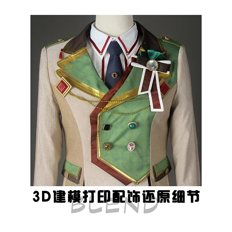 Game Ensemble Stars Itsuki Shu Cosplay Costume Party Suit Coat Shirt Pants Anime Clothing Halloween Carnival Uniform Custom Made