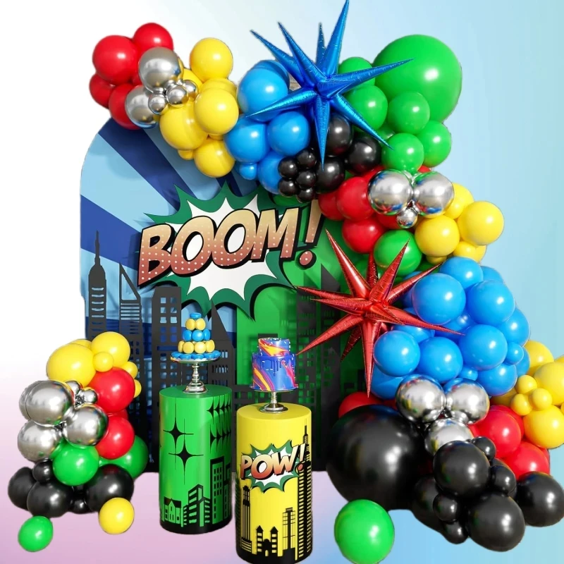 137Pcs Rainbow Ball… - image