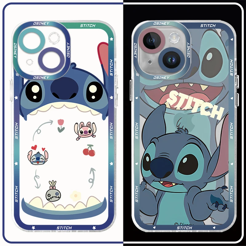 Coque transparente Disney Star Stitch Love Butterfly, Coque pour Moto G73, G72, G71 Edge 40, G52, G22, Honor X8, X8a, X9a 90, Casque Bery, NDavid, Mi 11T