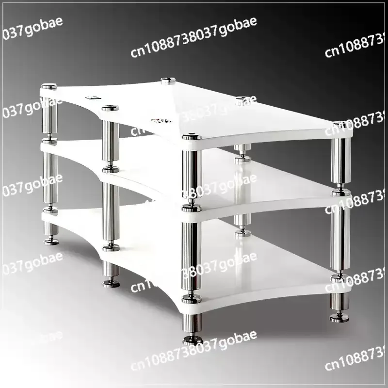 TV Cabinet Equipment Shelf Piano Paint Power Amplifier Stand Audio Speaker Cabinet Shock Absorber Nails Tripod Rack Courage view 3