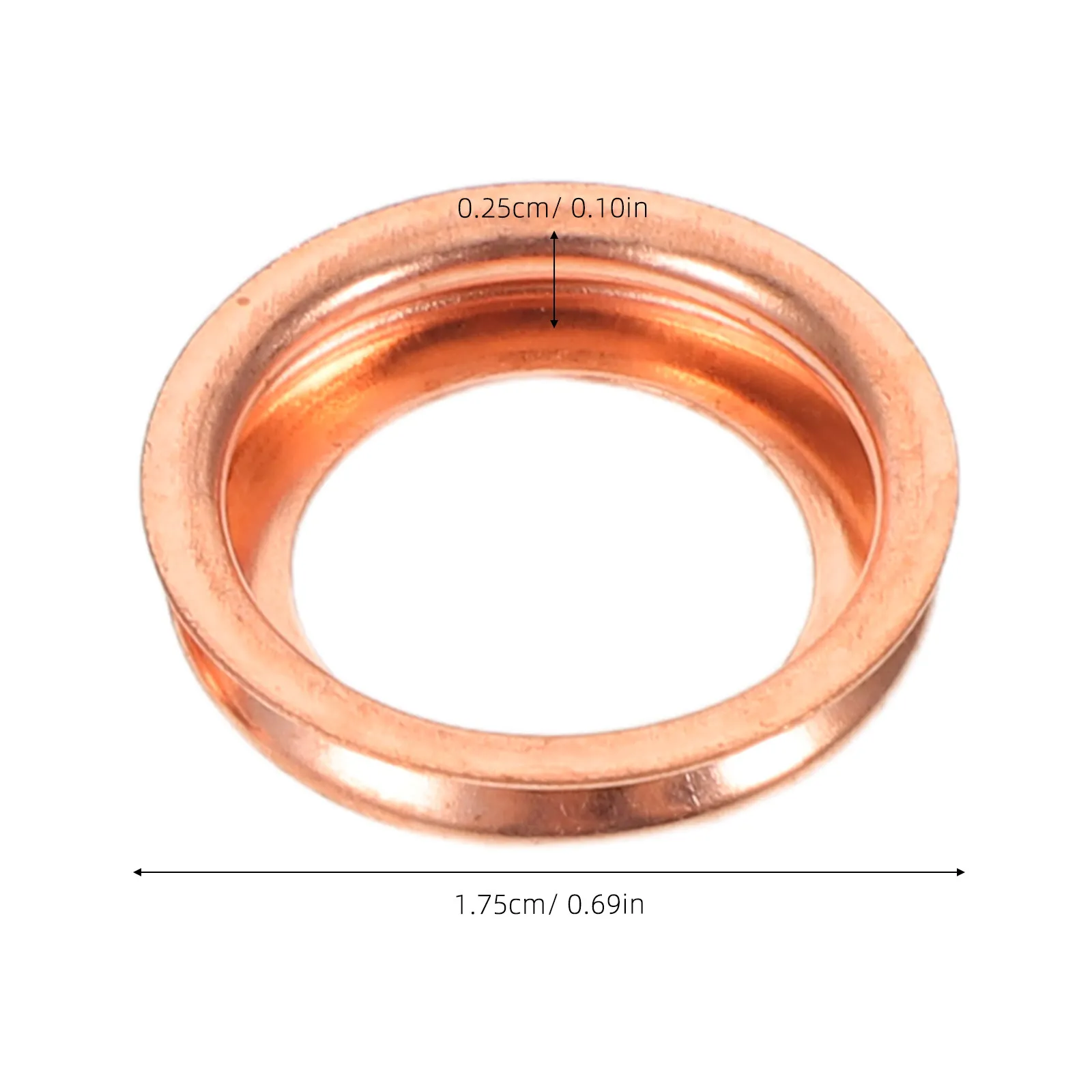 20Pcs Car Oil Drain Plug Washer Gasket Set Alloy Heat-Resistant Seal Ring for Oil Pan Sump Plug Replacement Daily Use