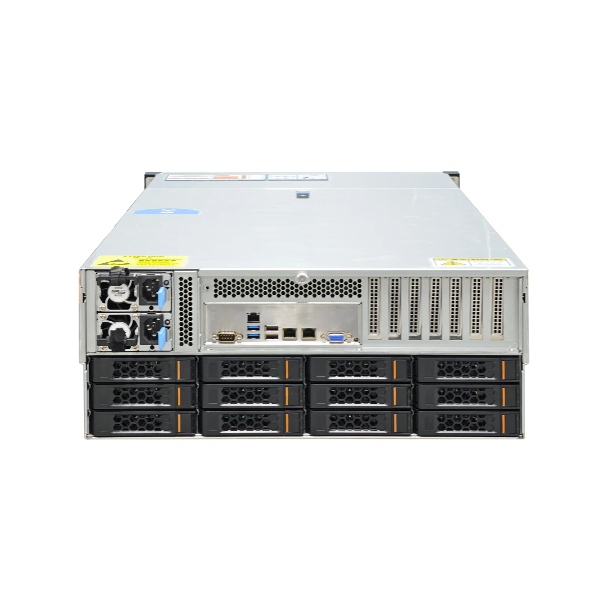 4U 36-bay Rack-mount Hot-swappable Cloud Storage Custom Server case with Expansion Backplane and Redundant Power Supply