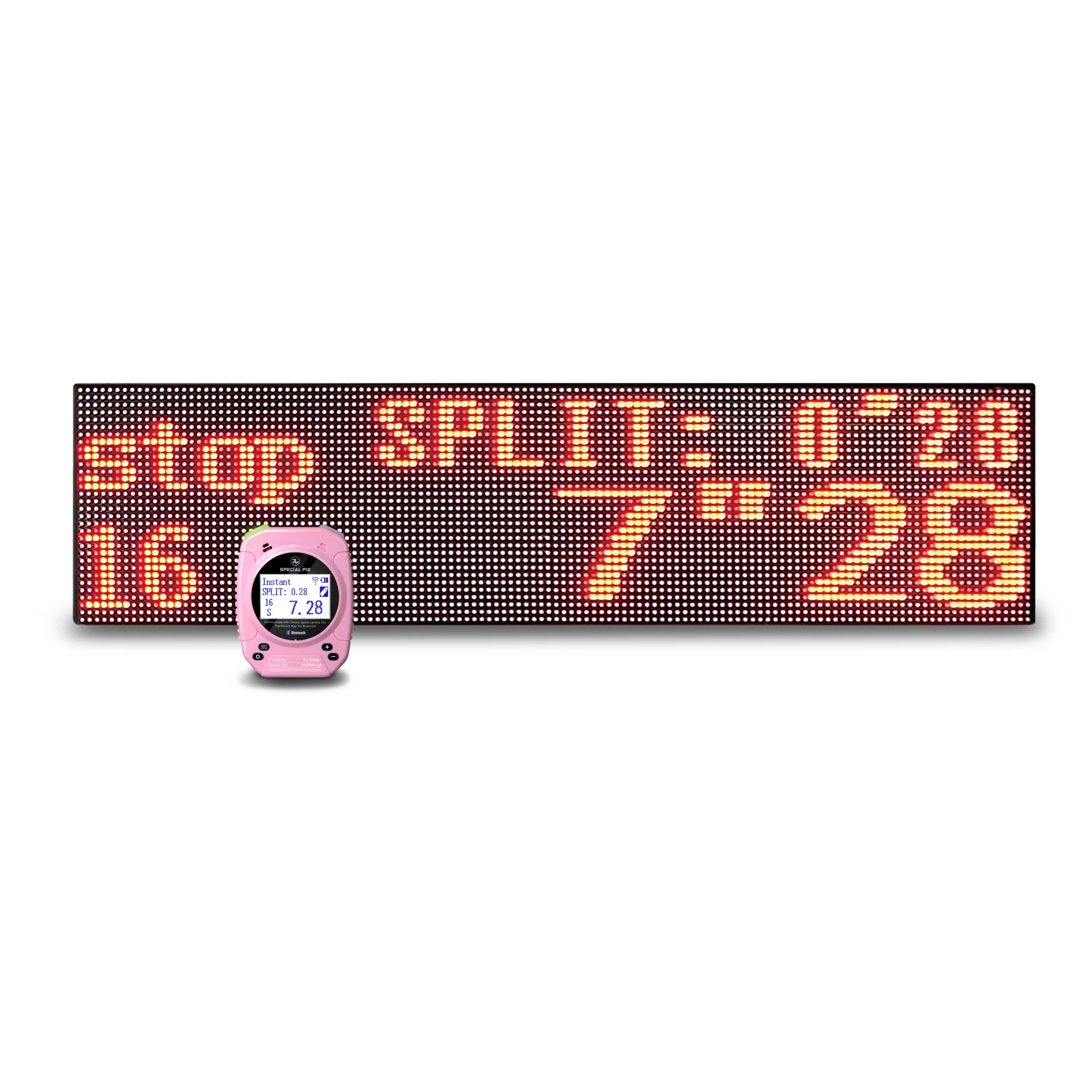 LED Shooting Display Connect Timer to Synchronize Shooting Data in Real-time Outdoor High-definition Waterproof Screen