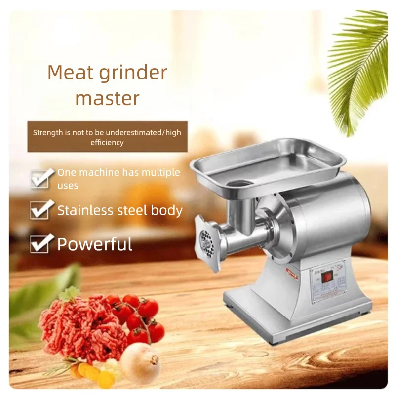Small Electric Meat Grinder for Home Use Commercial Food Shredder Sausage Filling Machine Kitchen Appliance