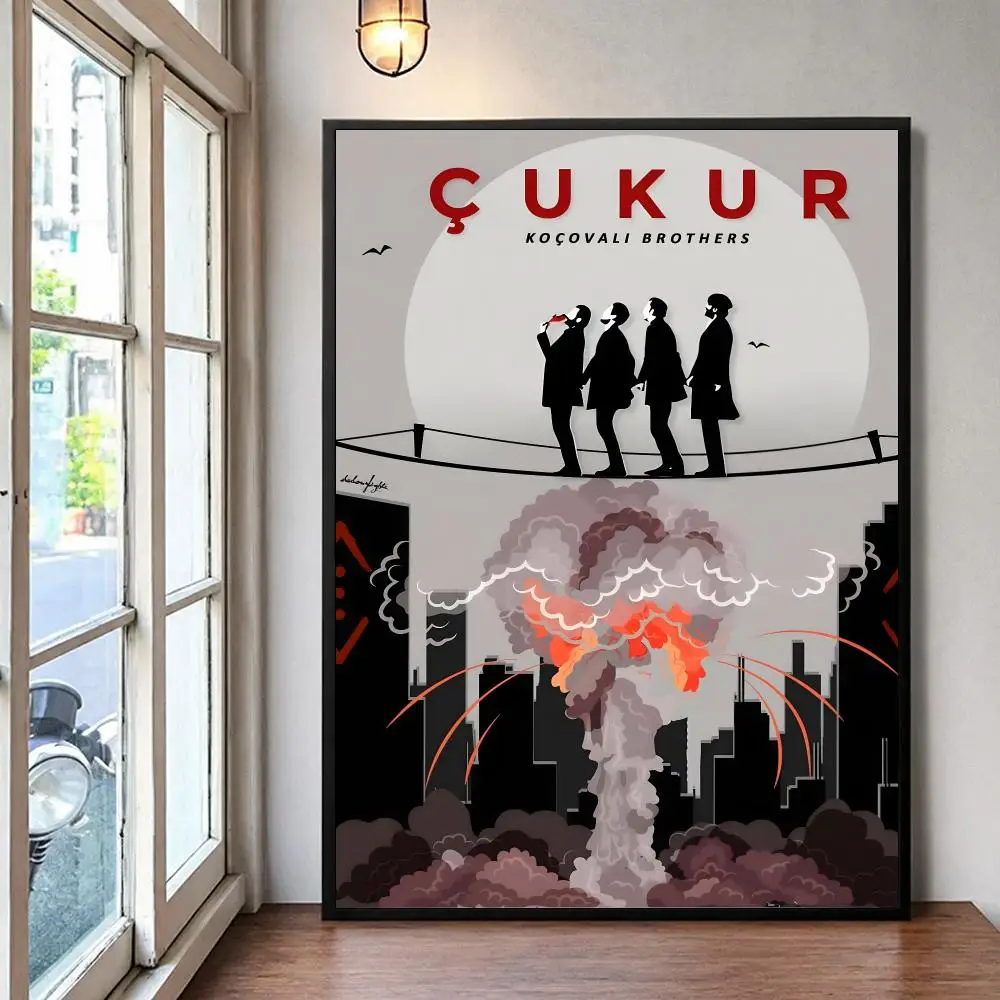 Series Crime C-Cukur Poster Self-Stick Bedroom Dorm Office Gaming Room Studio Decor Gift