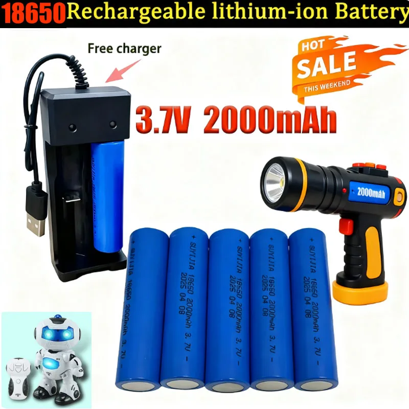 18650 2000Mah Recha…
