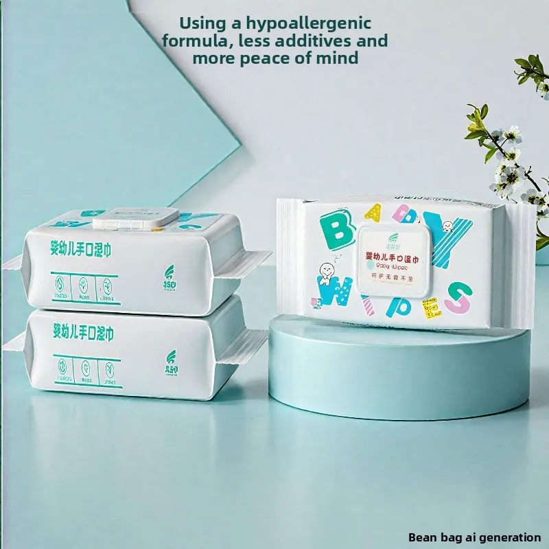 80 листов/упаковка Детские салфетки