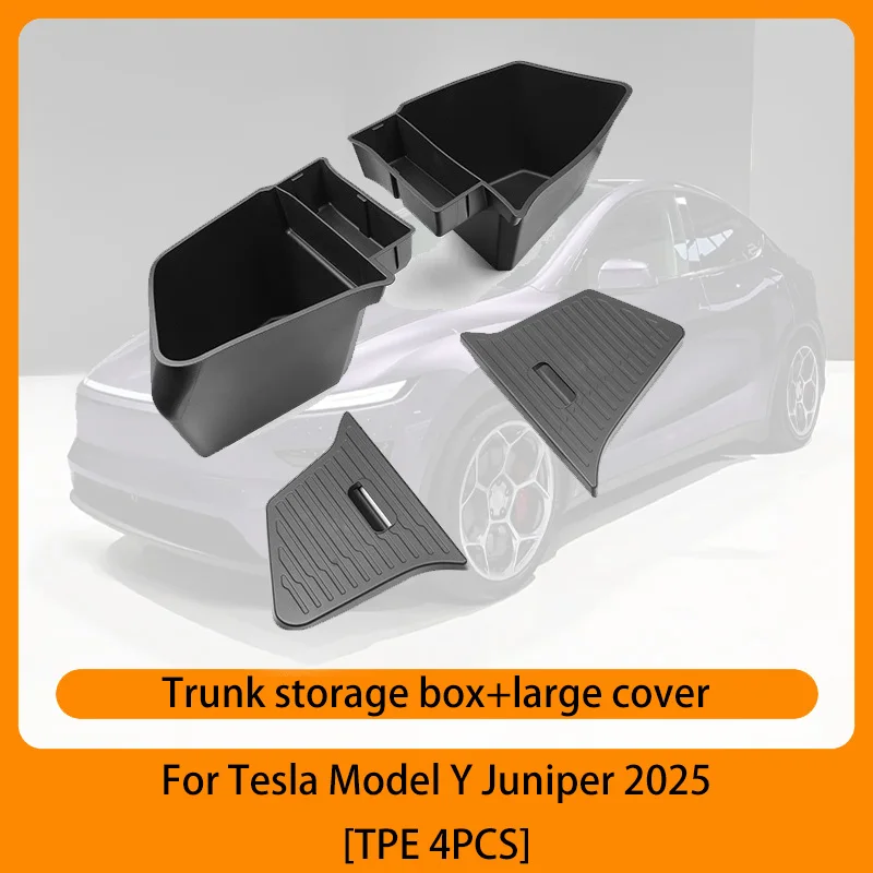 For Tesla Model Y Juniper 2025+ TPE Rear Seat Backrest Protective