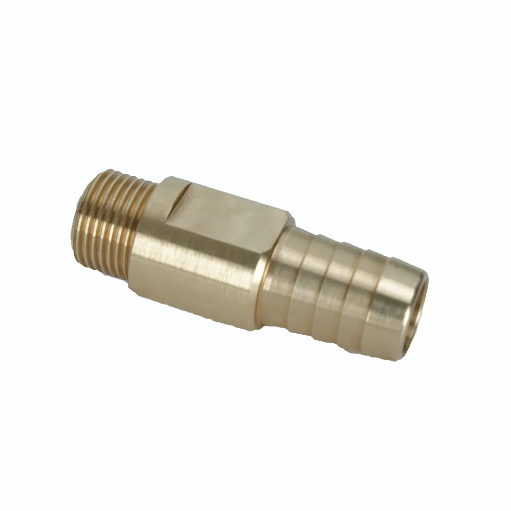 15mm-15mm Brass Check Valve One Way Non Return Valve Vertical Horizontal for Water Pump Plumbing Pipe Fitting Leak-Proof