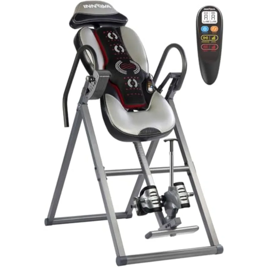 

Инверсионный стол Innova Advanced с функцией подогрева и массажа для облегчения боли в спине, с регулируемыми настройками и комфортной амортизацией