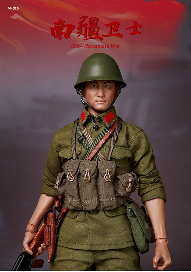 Auf Lager Mini Zeiten Spielzeug 1/6 mt m015 pla sino vietnam ischen Krieg Süd Xinjiang Wache bewegliche männliche Soldat Action figur Modell Spielzeug