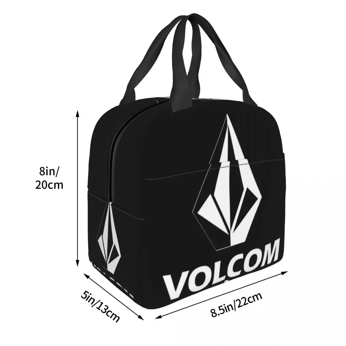 

Surfing Logo Sticker Trending Thermal Insulated Lunch Bags Reusable Food Handbags cooler Lunch Box Tote School Boy Girl
