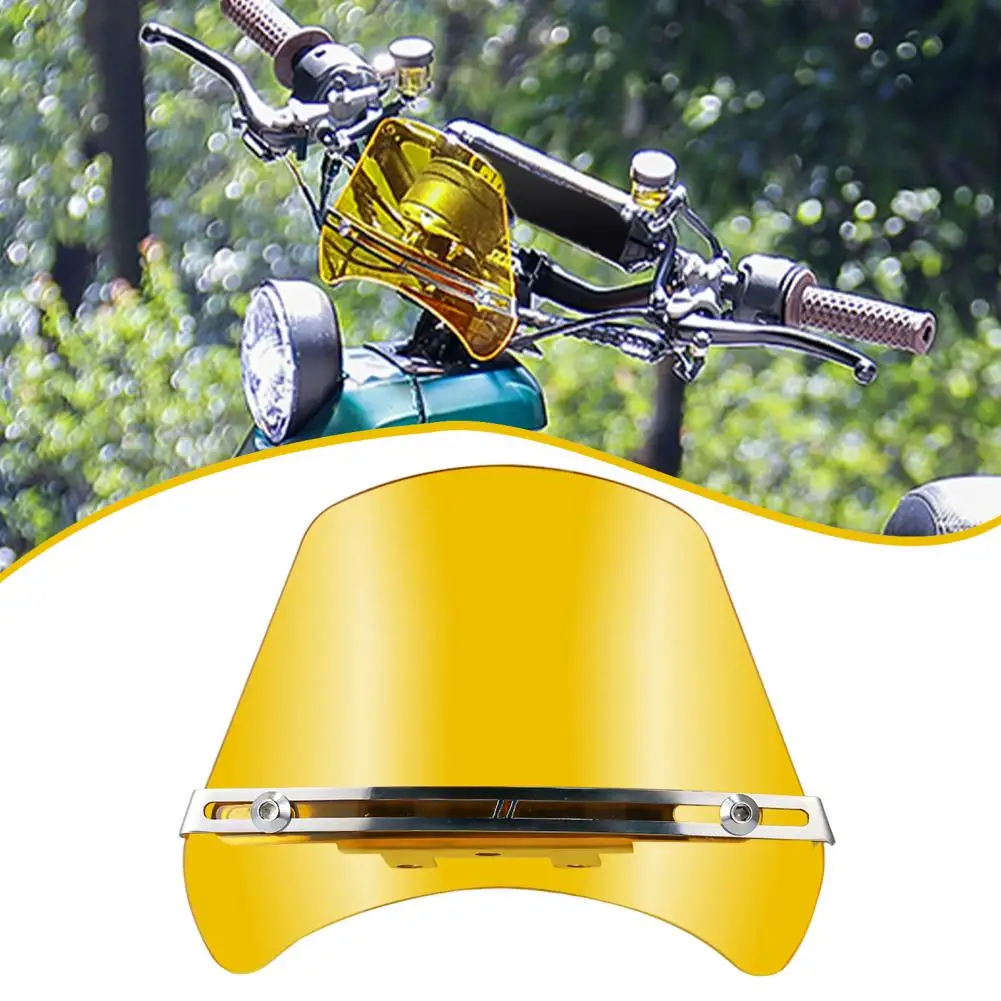 Windproof Vintage Cruiser Windscreen with Mounting Kit  for U1D/UQI+ Electric Bike