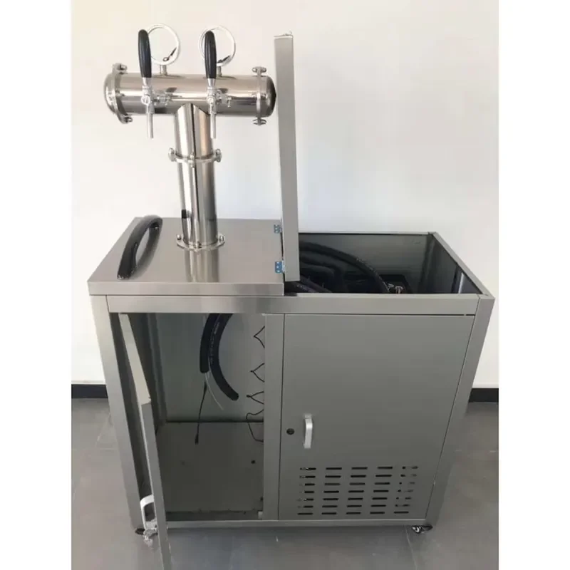 Quick Cooling Water Cooler Removable Draft Brewer with T Shaped Beer Tower for Dispenser