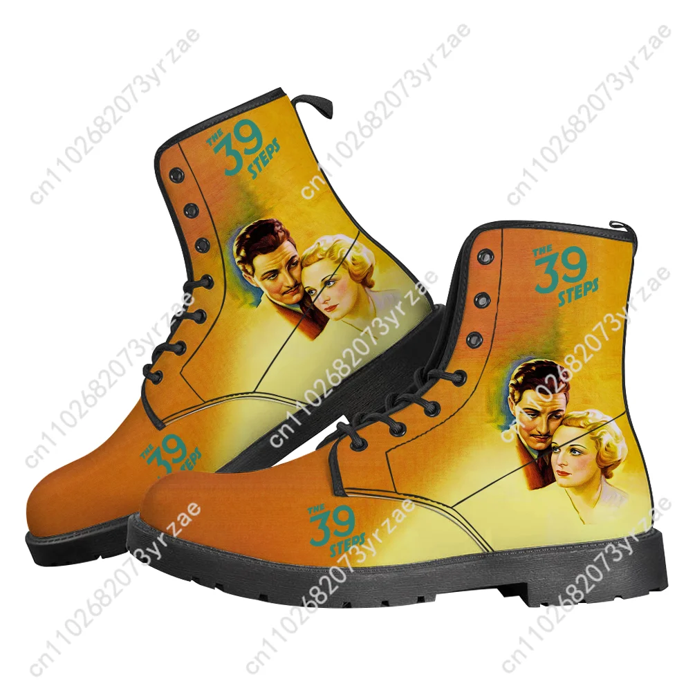 The 39 Steps Boot Uomo Donna Adolescente Stivale casual Outdoor Alta qualità Casual Leggero Modello di moda Scarpe su misura