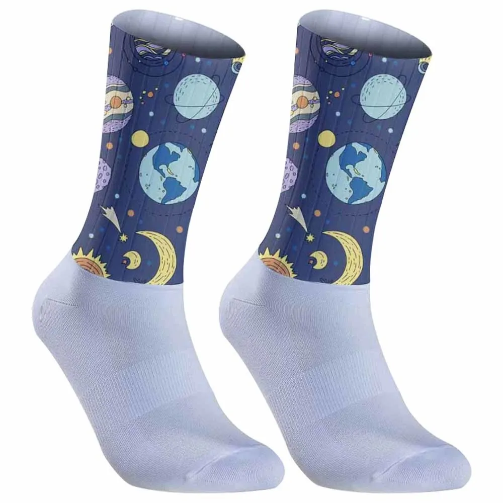 Cycling Hiking Running Bicycle Bike Sport Socks Slip Camping Moulding Seamless Outdoor Anti Socks New image 2