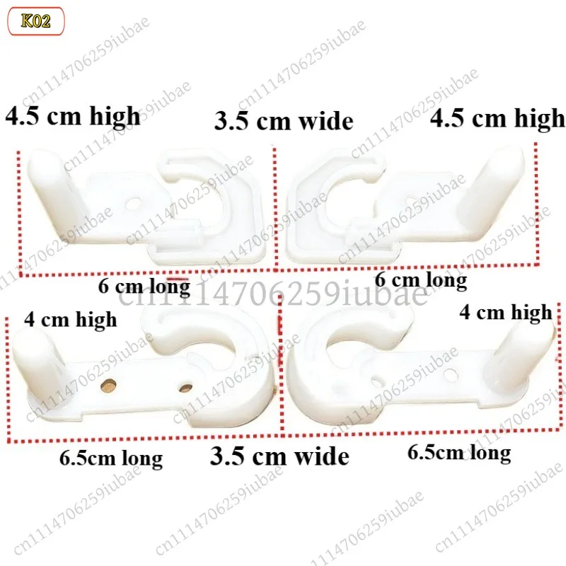 FC_ Refrigerator Door Hook Door Stop For Hisense Rongsheng BCD‑432 440 458 378 456 439 551 Fridge Replacement Accessories