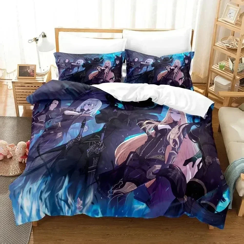 2025 Luxury New 3D Print Anime Eminence in Shadow Bedding Set Boys Girls Twin Queen Duvet Cover Adult Fashion Home Textileextile