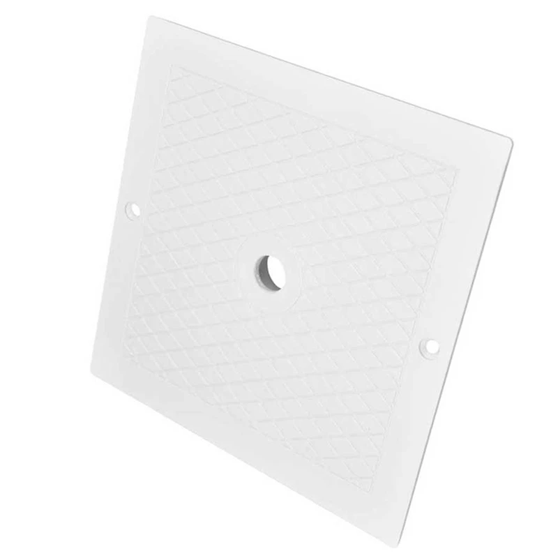 

Top!-3X Swimming Pool Skimmer Lids Reliability Effective Filtration Easy To Install Quadrate Skimmer Cover For Pool SPA Drain