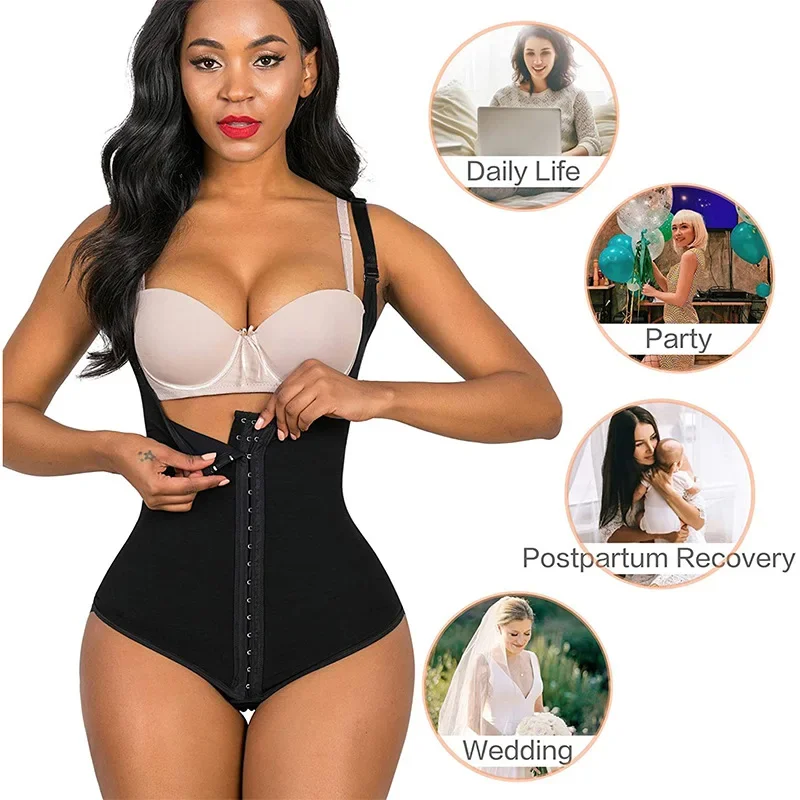 Body Shaper Women Waist Trainer Butt Lifter Flat Stomach Slimming Binders Bodysuit Sheath Belly Pulling Corset Panties Shapewear