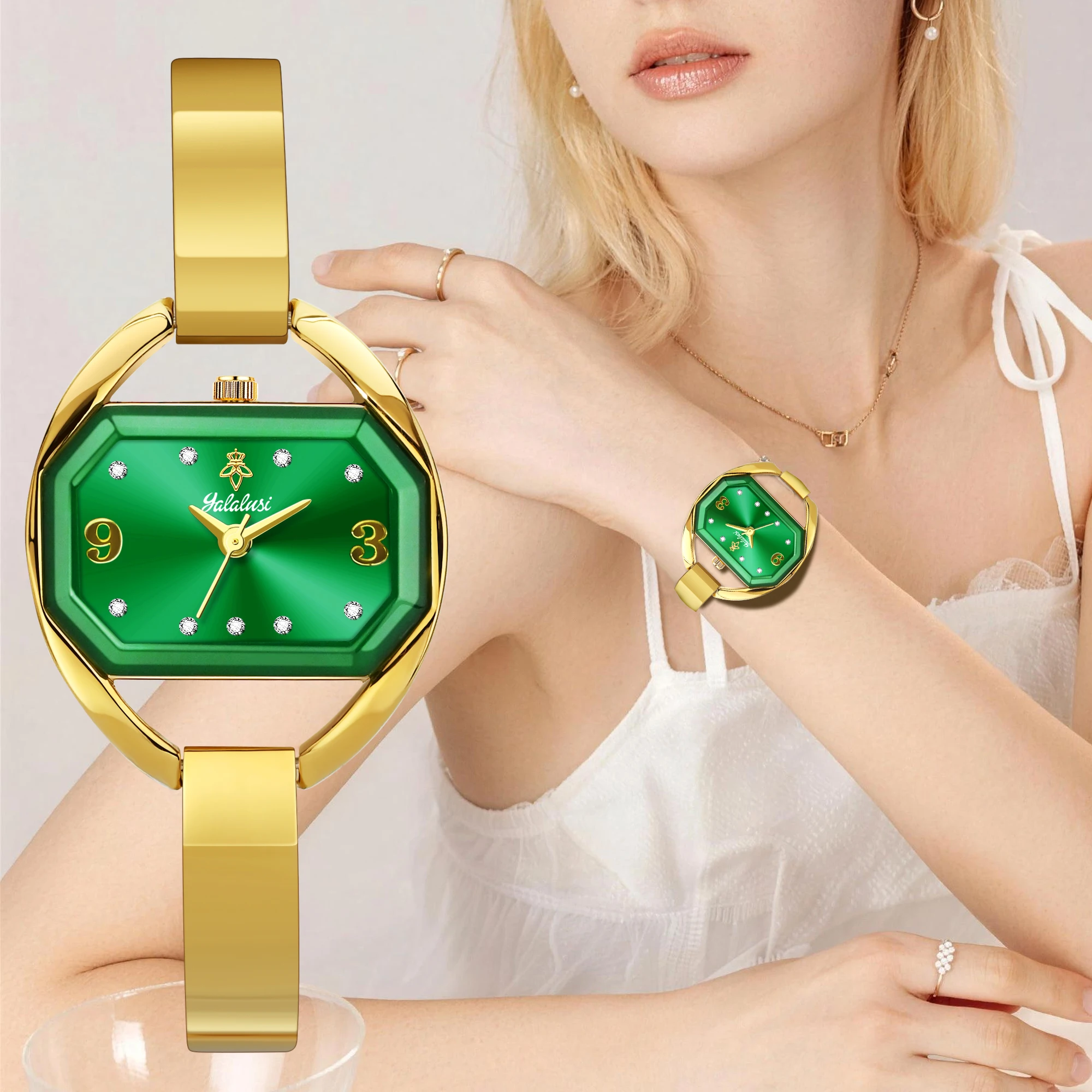 Yalalusi Women’s Fashion Bracelet Watch: A Minimalist, Casual, niche, Water-Resistant Quartz Watch Relojes De Mujeres