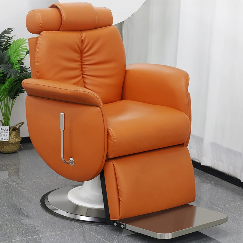 

Lifting Hairstylist Barber Chairs Barber Shop Hair Salon Recline Dedicated Barber Chairs Silla Barberia Salon Equipment QF50BC