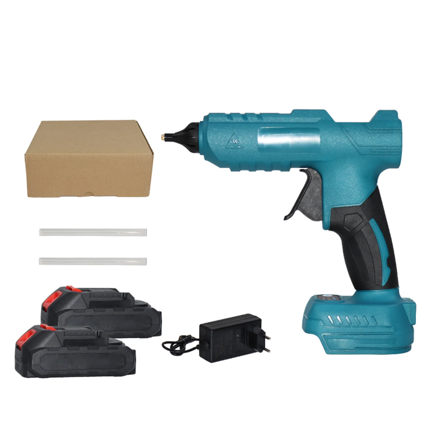 21Vリチウム電池式ワイヤレスホットメルトグルーガン 家庭用 - Hot Melt Glue Gun Cordless のレビューと価格