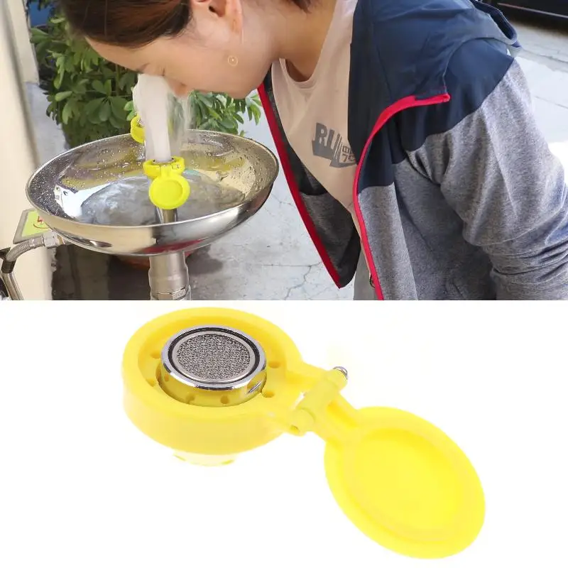 가정용 공장 산업 현장 실험실용 304 스테인리스 스틸 안면 세척 스프레이 헤드, 안면 세척대 및 수도꼭지에 설치