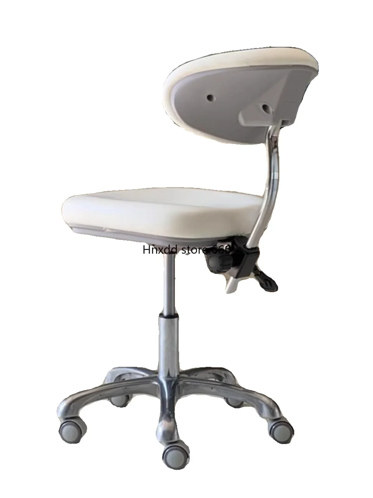 Beauty shop backrest stool lift rotating chair with wheels