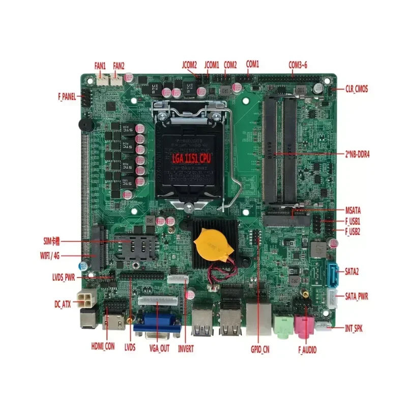Core 2.4 جيجا هرتز 2rd i3 2310M 2350M i5 2520M 2540M i7 2720M 3th Gen 3110M i5 3360M 3380M 3320M 3340M i7 3540M 3520M لينكس لوحة صغيرة