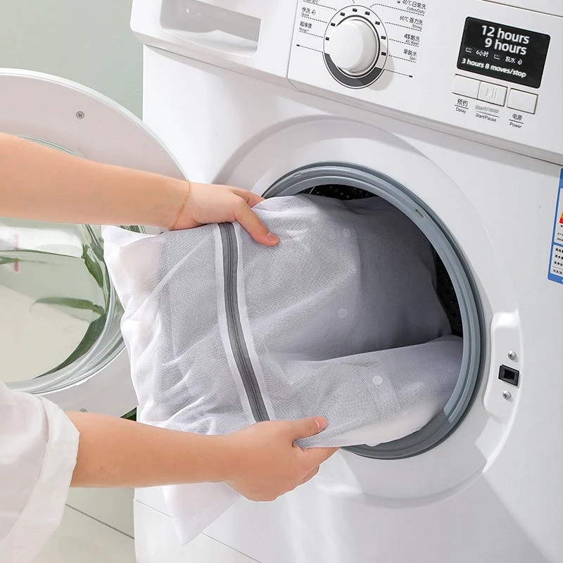 Mesh Laundry Bags Set Fine Delicate Lingerie Shirt Storage Machine Wash Anti Deformation Winding Clothes Protect College Dorm Di