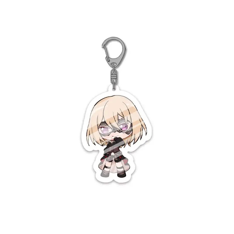 SD BanGDream Ave Mujica Sakiko Togawa Kawaii Acrylic Keychain Keyring Strap Figure Hanging Accessories Cosplay Decoration