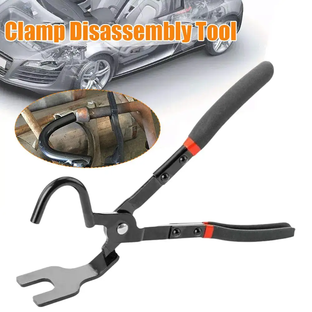 Car Exhaust Hanger Pliers High Carbon Steel Bracket Non-slip Bracket Removal Hanger Support Rubber Separate Pliers Tool Rem X4Y6