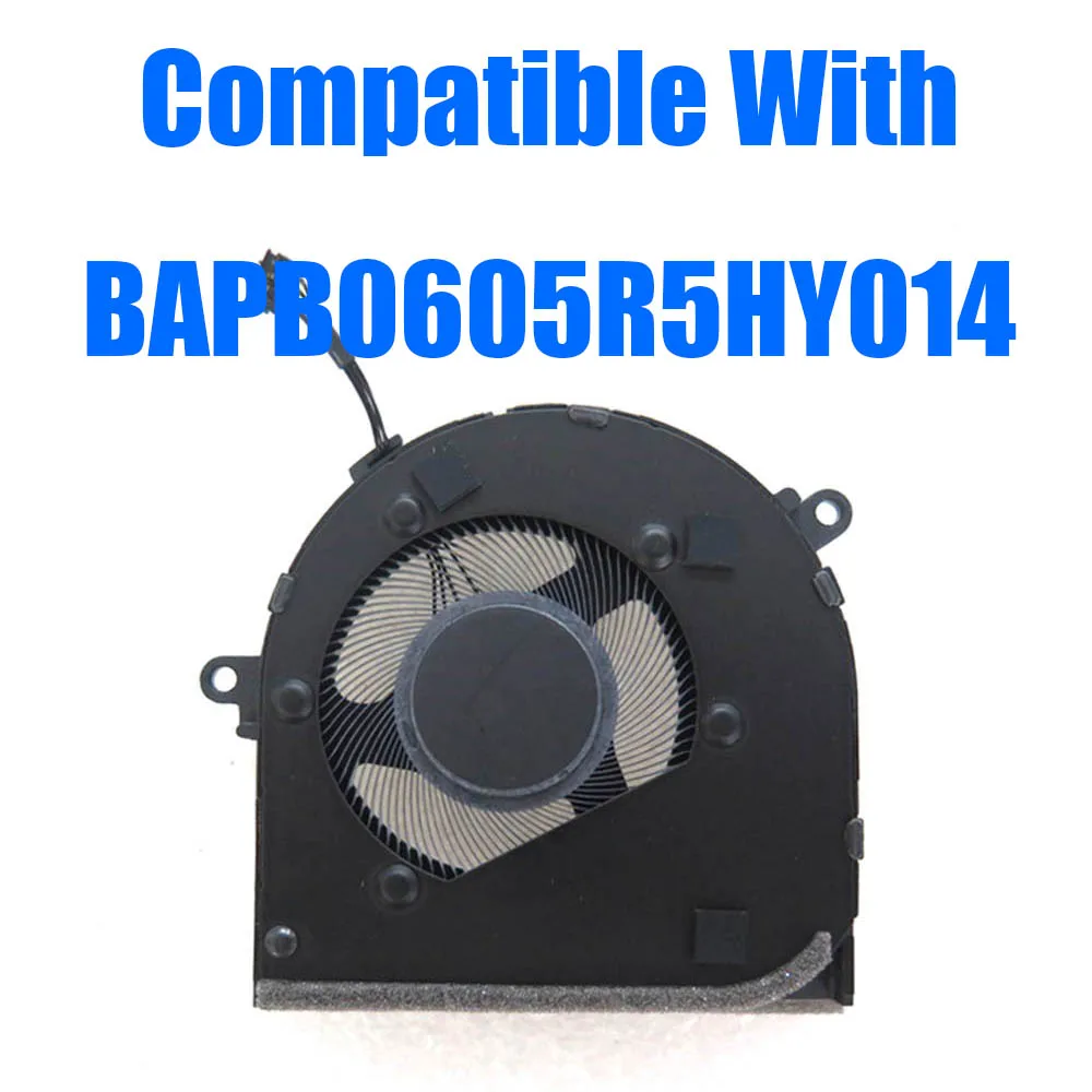 Compatible With BAPC0705R5HY004 BAPB0605R5HY014 DC5V 0.50A Replacement Laptop CPU+GPU Fan