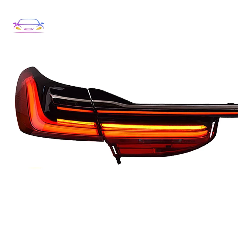 Through Tail Lights For BMW F02 F01 G12 2015-2018  LED Clearance Lamps Rear Day Running Brake Reversing Tail Lamps Assembly