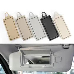 For Mercedes Benz W204 Car Interior Sun Shade Visor Makeup Cosmetic Mirror Cover For C GLK Class X204 2048104510 2048104610