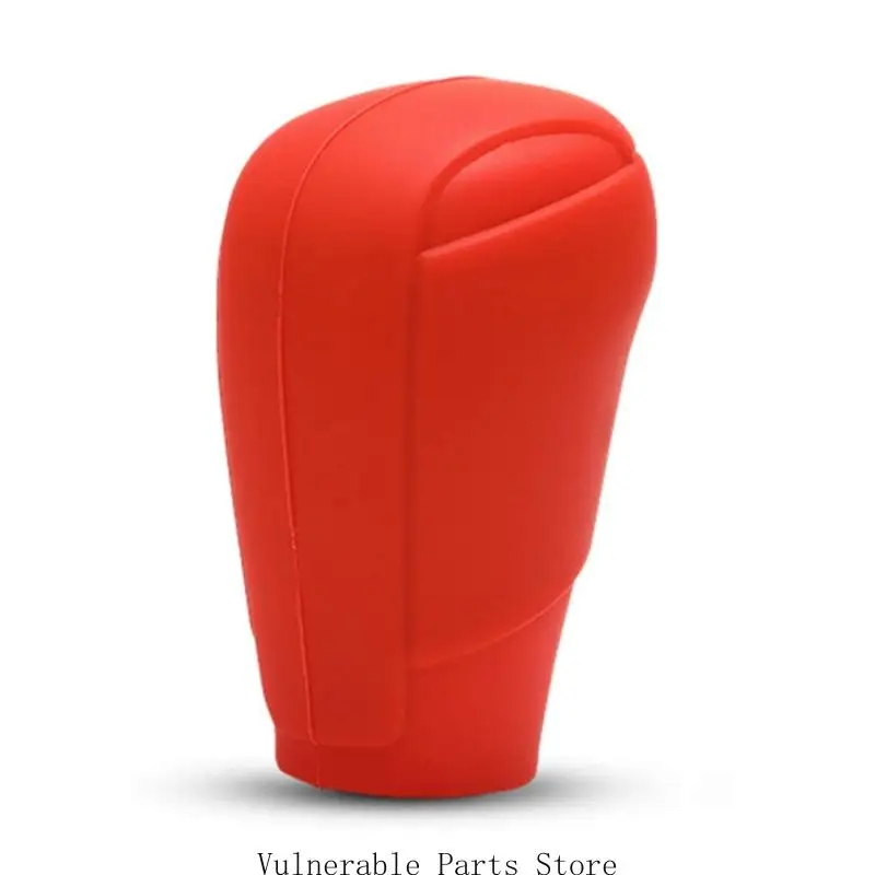 Textured Gear Shifter Knob Cover for Commuting Use, Gear Lever Sleeve for Car Interior Wear and Dust Control