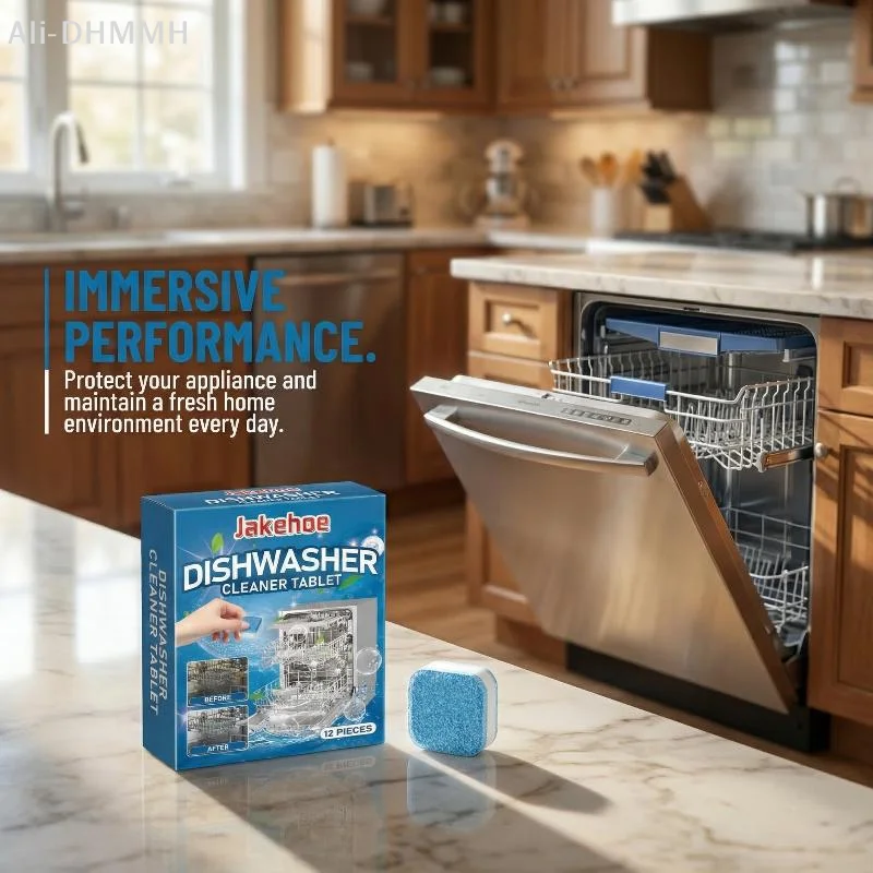 

Таблетки для посудомоечных машин Clean And Clear, 12 шт., для глубокой очистки и устранения запахов