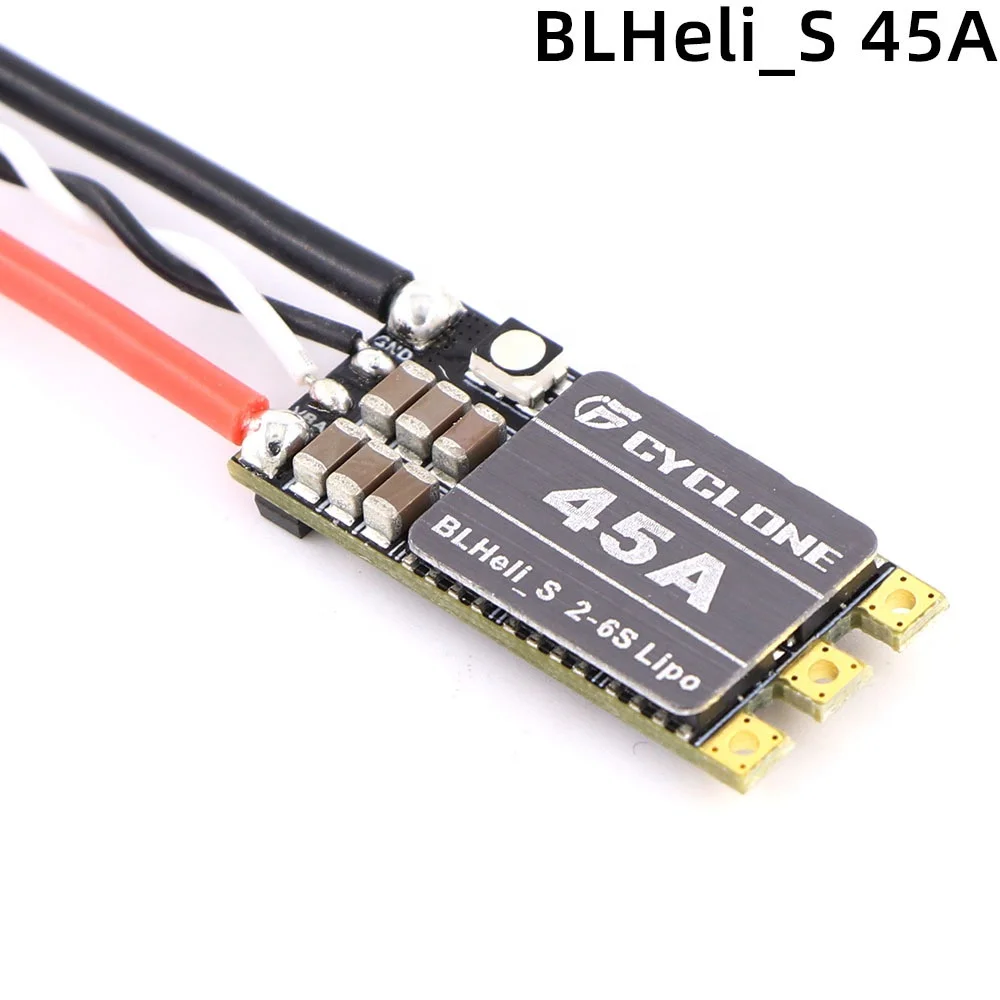 Cyclone BLHeli_S 35A 45A ESC 2-6S Lipo Power Supply for RC FPV Quadcopter Airplanes Drone