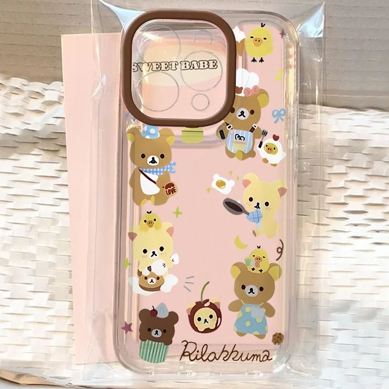 Lovely Bears Hot R-Rilakkumas Phone Case For Samsung Galaxy A55 A35 A25 A15 A05s A54 A24 A14 A13 A53 A33 A23 4G 5G Back Cover