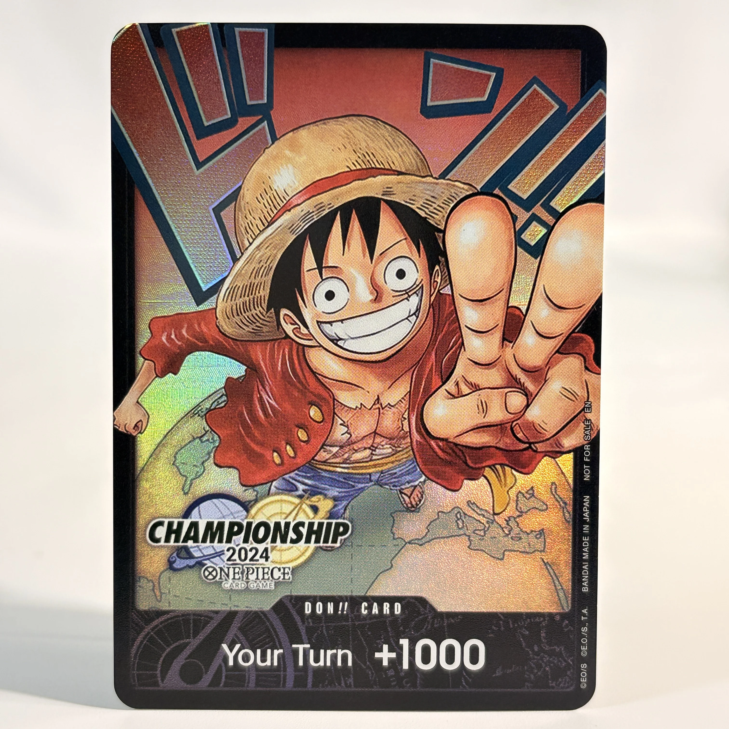 Latest Chapter OPCG English One Piece Don Card!! 1Pcs Luffy Zoro Nami Sanji Robin Franky Brook Jinbe Gold Foil