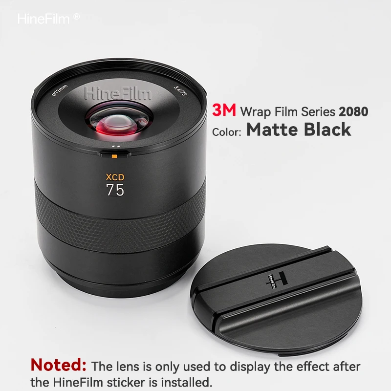 Customized Skin For Hasselblad xcd75p Lens Sticker for Hasselblad XCD 75mm F3.4 P Lens Decal Skin 75 3.4 Wrap Cover XCD75PF3.4