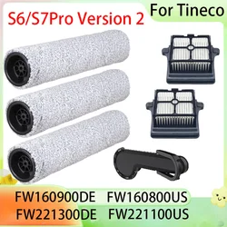 Roller Brush For Tineco Floor One S6/S7Pro Version 2/S7 Flashdry Vacuum Cleaner Accessories Replacements Filters Brush Roller