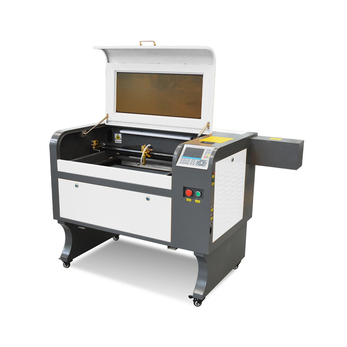 Voiern 50w 60w 80w 100w 6040 600*400mm Laser Cutting And Engraving Machine For Wood Acrylic Paper With M3 Ruida Controller