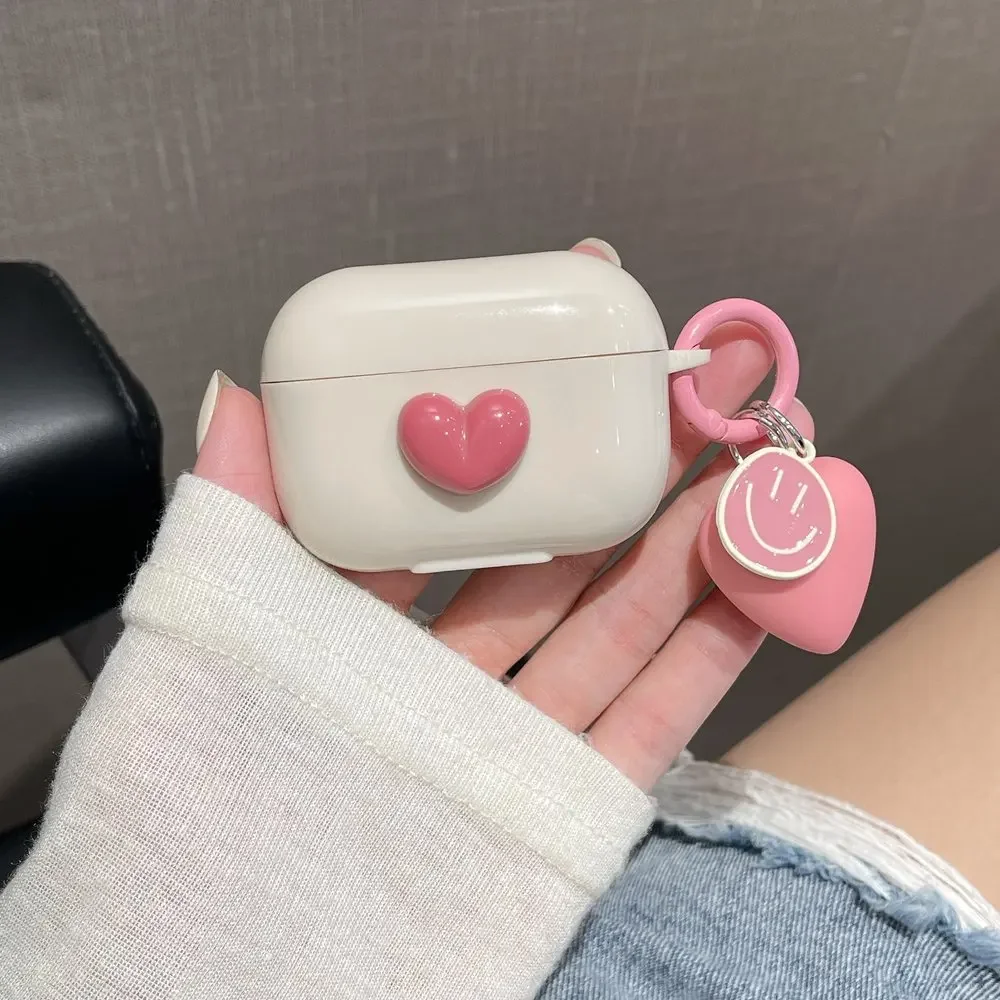 Для Airpods Pro / Airpod 1/2 Чехол милые Airpods 3 Love Fashion с Keychian, силиконовый чехол для Airpods 2 Funda