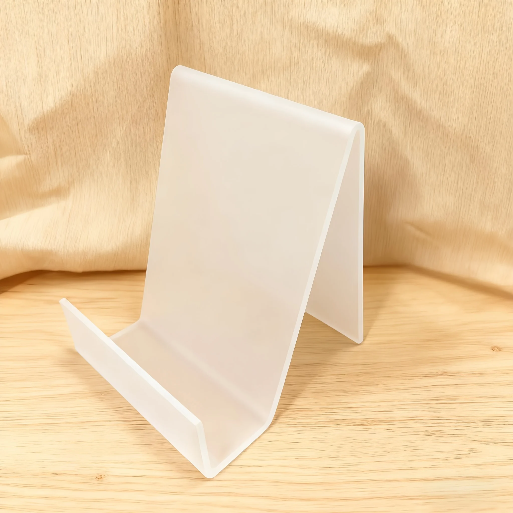 1pc Transparent Acrylic Bookshelf, Used for Transparent Display Shelves in Libraries, Shopping Malls, and Bookshelves -Bookshelf