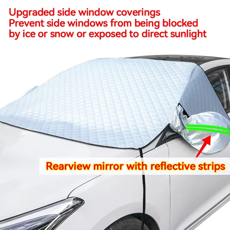 For xpeng  p5 car Snow Windscreen, Snow, Frost, Dust and UV Visor, Winter car clothing, thick magnetic